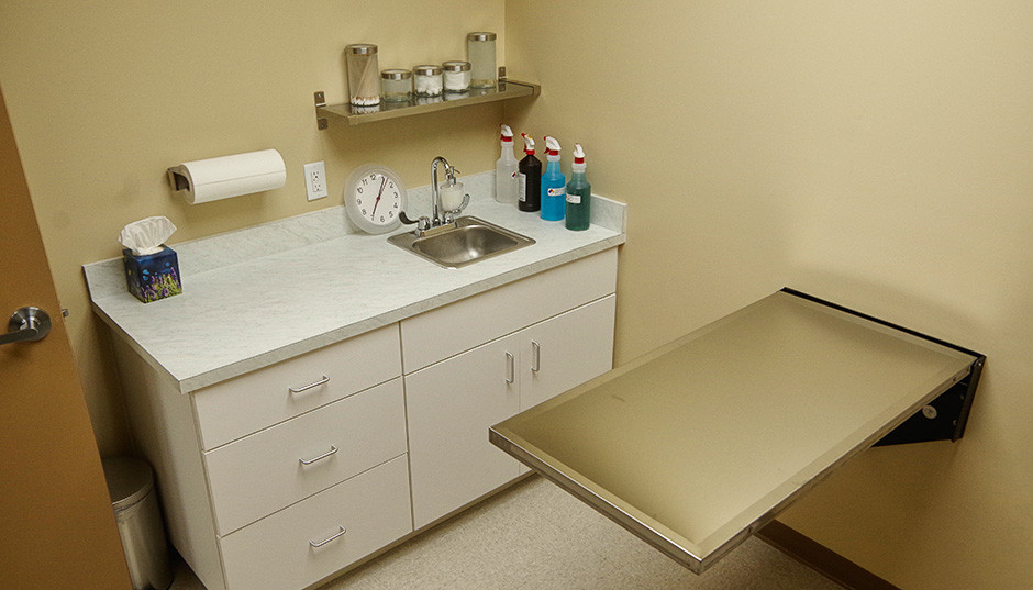 One of our exam rooms.